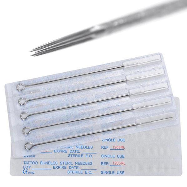 Yescom 100pcs Sterilized Tattoo Needles Mixed Sizes I Image