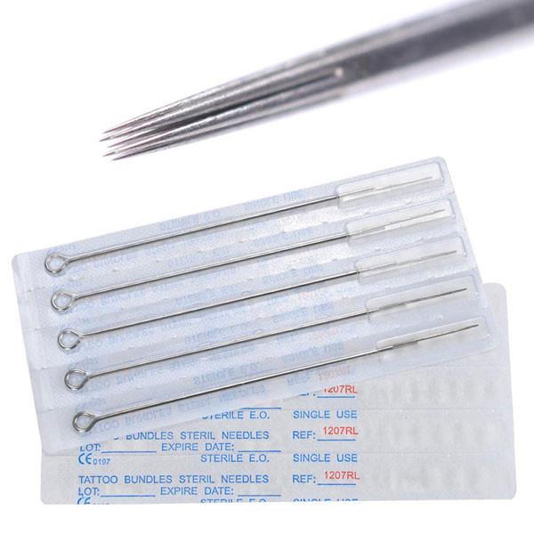 Yescom 100pcs Sterilized Tattoo Needles Mixed Sizes I Image