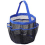 Yescom 8 Pocket Portable Shower Mesh Caddy Tote Bag Handle, Blue Image