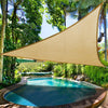 Yescom Patio Triangle Sun Sail Shade Canopy 11ft Color Optional