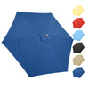 Yescom 9' 6-Rib Outdoor Patio Umbrella Replacement Canopy Multiple Colors (Preorder)